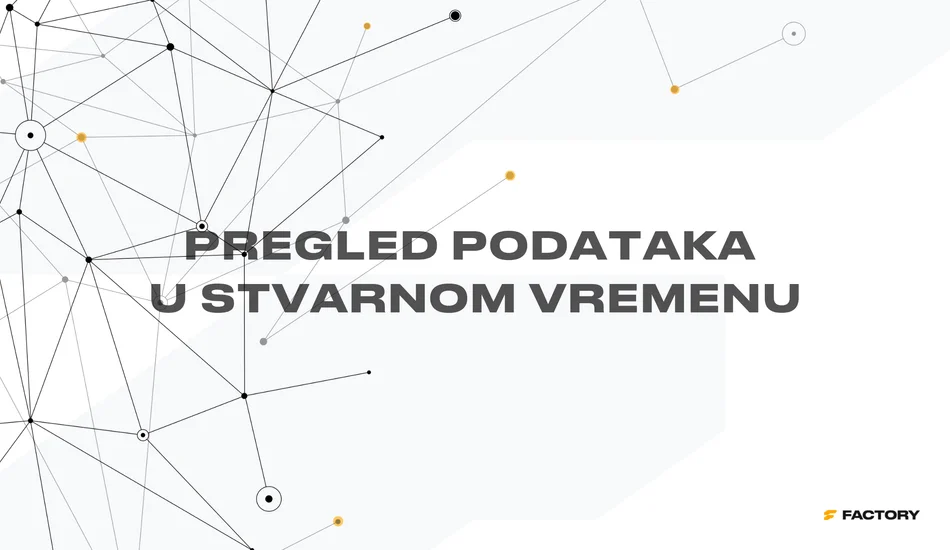 Vizual s porukom Pregled podataka u stvarnom vremenu, koji prikazuje bolju kontrolu nad zalihama, narudžbama, isporukama i dostupnosti proizvoda u Business Centralu.
